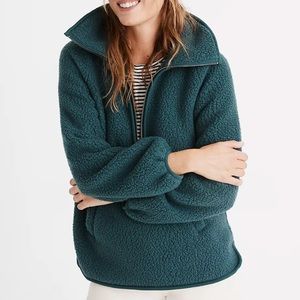Madewell Polartec Fleece Popover Jacket